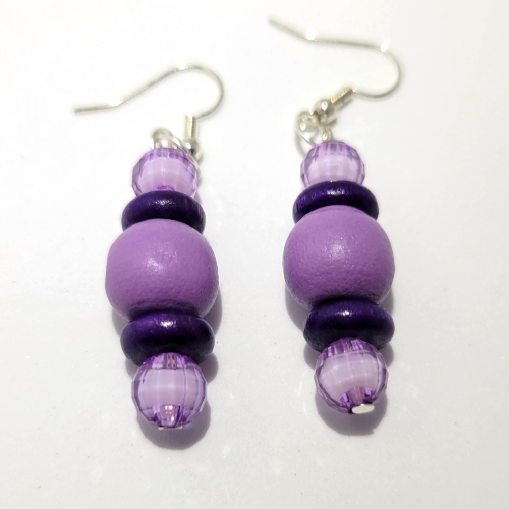 Pretty Purple earrings